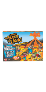 Goliath - Il pavimento è di lava - Edizione per famiglie - Divertente gioco  da tavolo - Gioco interattivo per famiglie - 10 giochi - Da 3 giocatori -  Da 5 anni in su : : Giochi e giocattoli