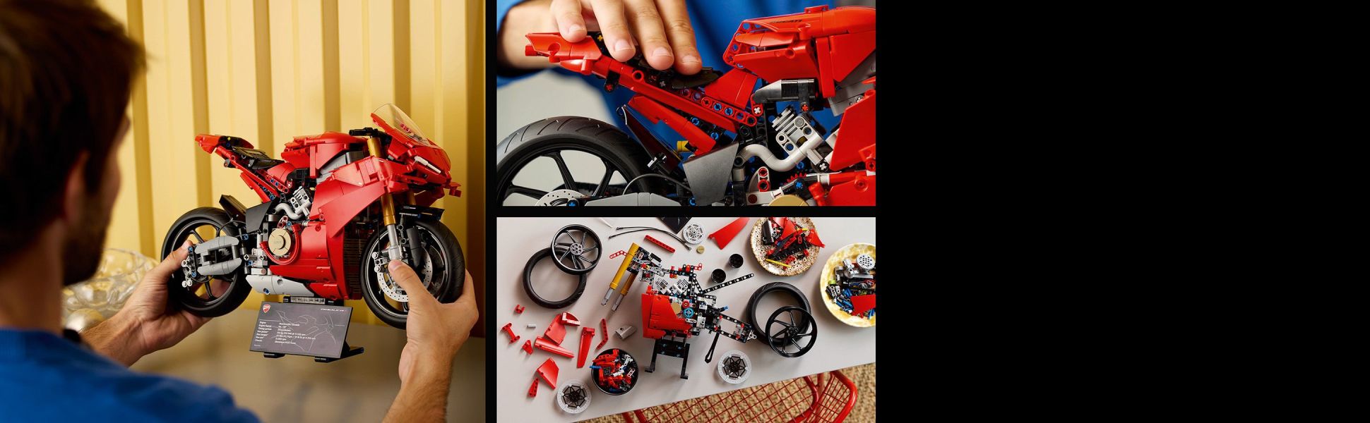 Clear your mind with an immersive building project that celebrates your love for sports motorcycles.