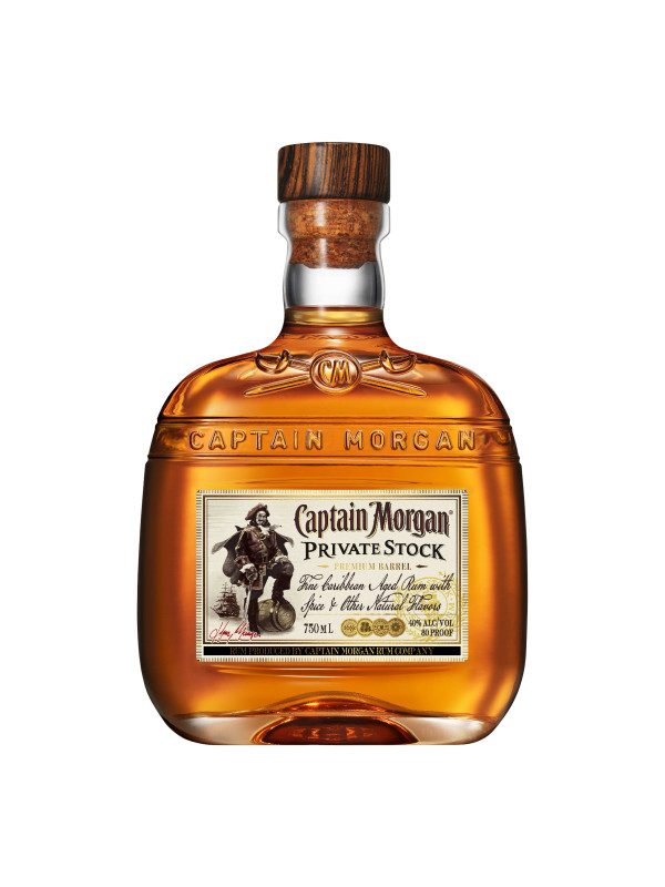 日本限定モデル】 Captain Morgan Private Stock 1L 2本セット