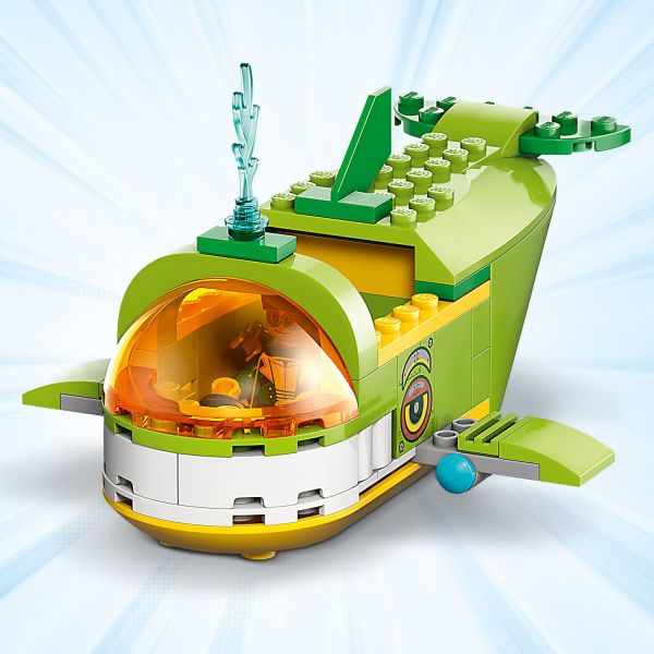 Doc Ock’s whale submarine has shooters on the fins.