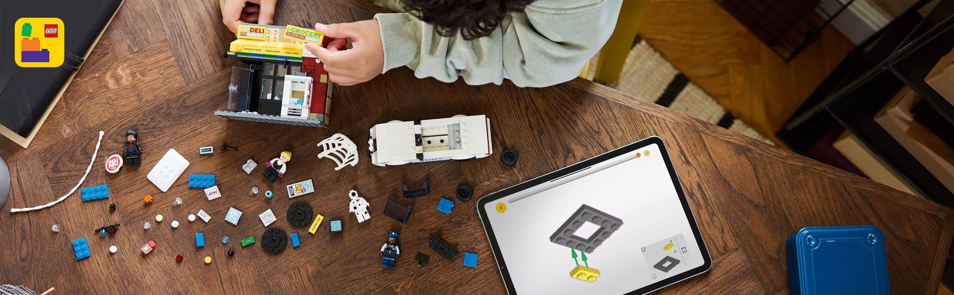 Builders can zoom in, rotate sets in 3D and track progress using the fun, intuitive LEGO Builder app.