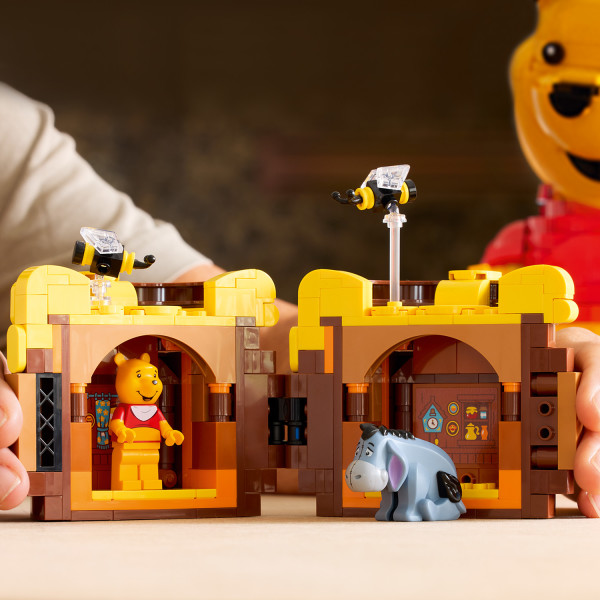 Includes an opening ‘Hunny’ pot with 2 hidden rooms.