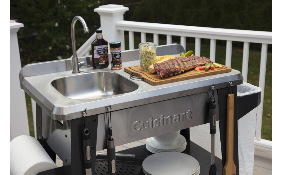 thumbnail image 2 of Aazon.co : Henge Prep Table Cover,Waterproof Outdoor Sink Cover For 2 of 11