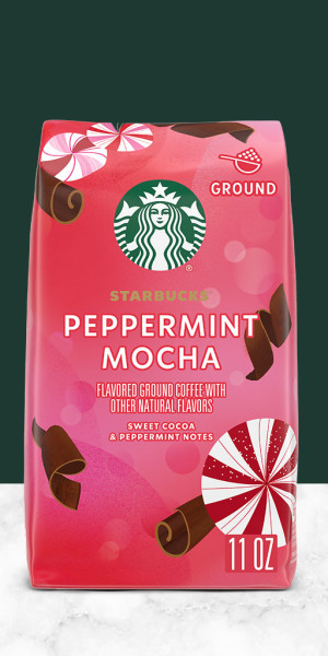 Starbucks Peppermint Mocha Flavored Ground Coffee