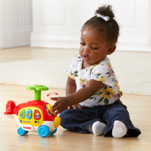 VTech Spin and Go Helicopter, Encourages Crawling, Great Toy for