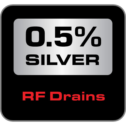 0.5% Silver RF Drains