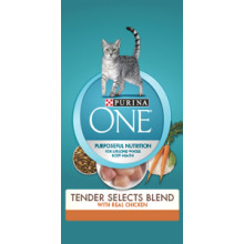 Purina One Indoor Hairball Wet Cat Food Ocean Whitefish Rice 3 oz