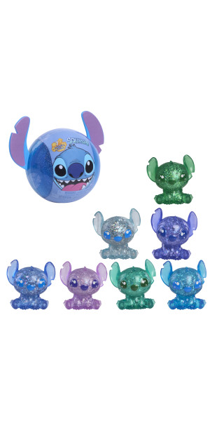 Disney Stitch Swirl-a-Stitch Clip-on 3-inch Figure for Kids Ages 3