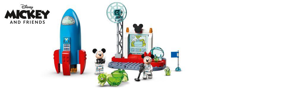 LEGO Mickey Mouse & Minnie Mouse's Space Rocket 10774 Building Set