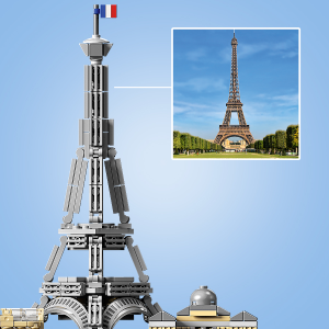 Lego Architecture 21044 Paris Arc de Triomphe Tour Eiffel Louvre n2/19 
