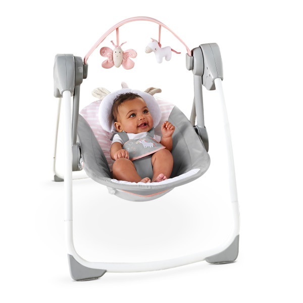 Ingenuity Comfort 2 Go Portable Baby Swing Spruce