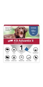 Advantage II Flea Treatment Prevention for X Large Dogs