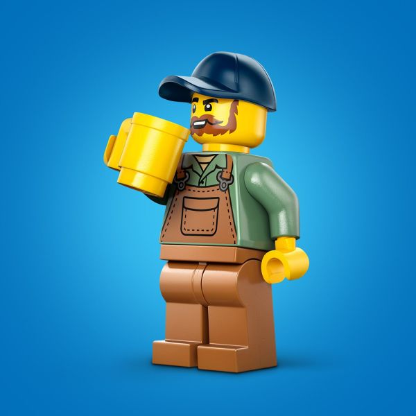 Seat the farmer in the cab for a day of farming role-play.
