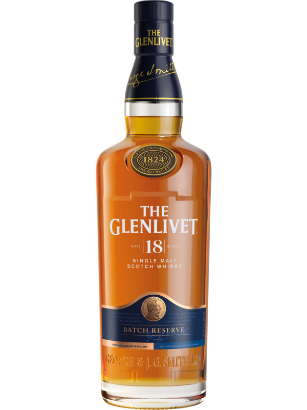The Glenlivet Batch Reserve Single Malt ScotchAged 18 Years, 750