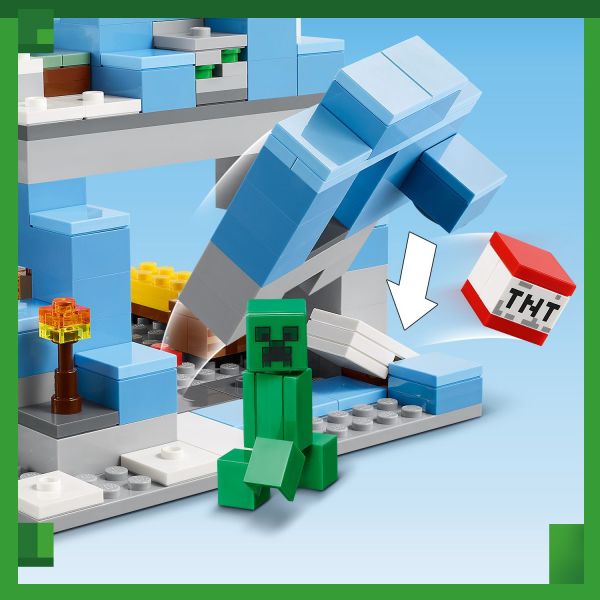 Lego minecraft mountain online cave walmart