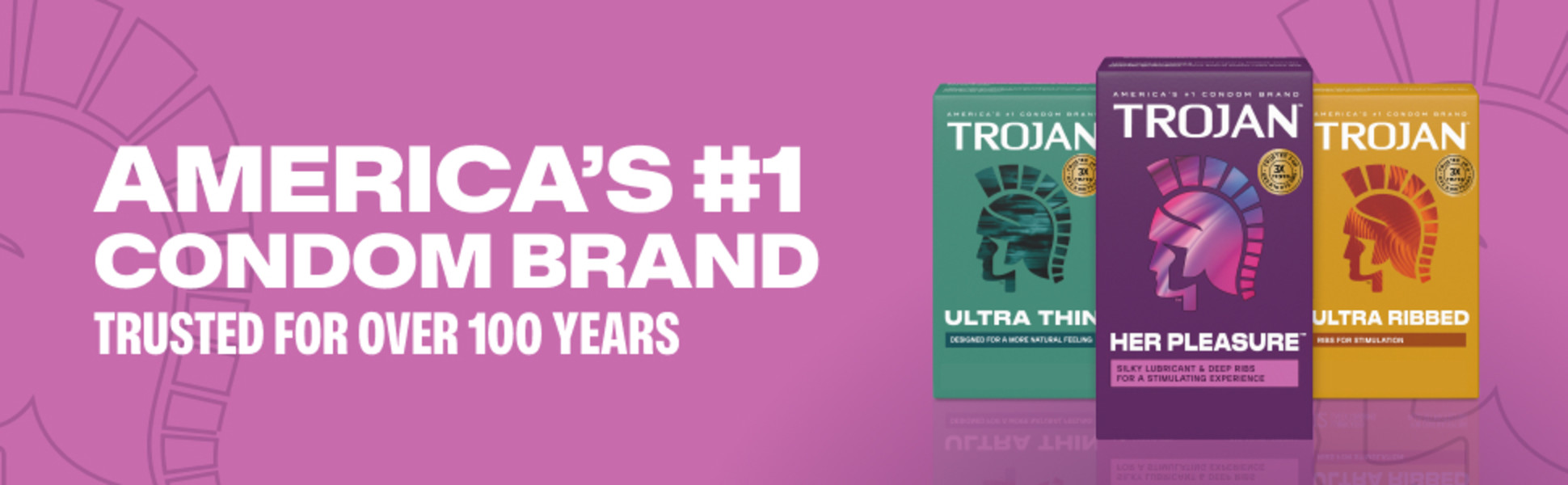 trojan her pleasure lubricated condoms Protection