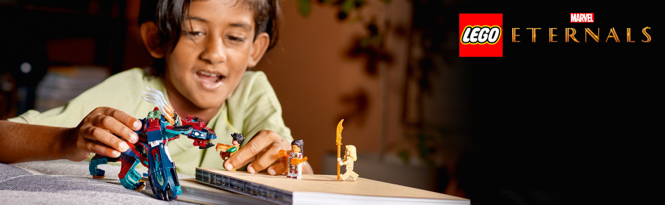 There’s endless imaginative fun and adventure for kids to enjoy with this awesome Marvel Studios’ The Eternals playset.