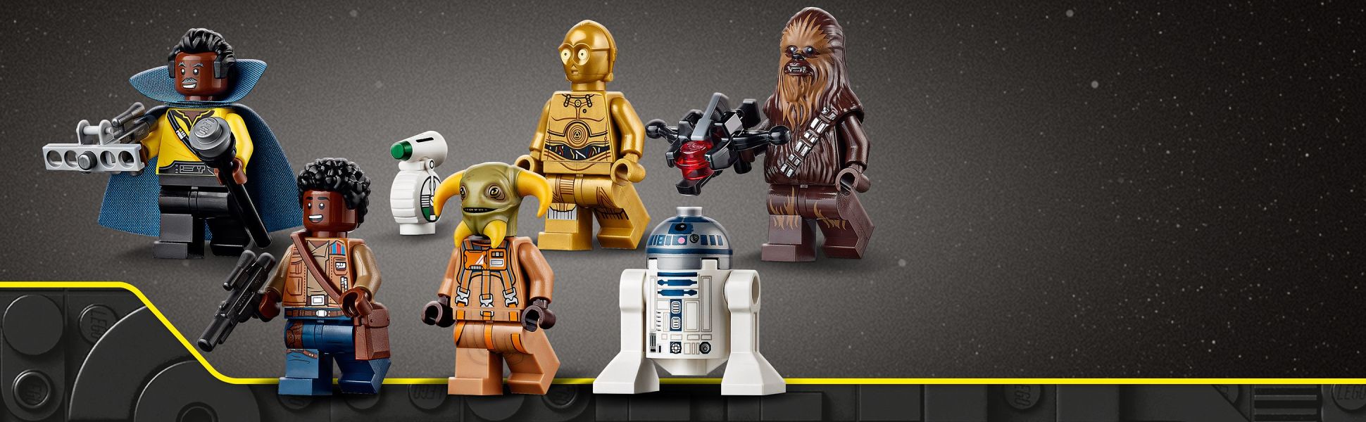 Includes 5 minifigures