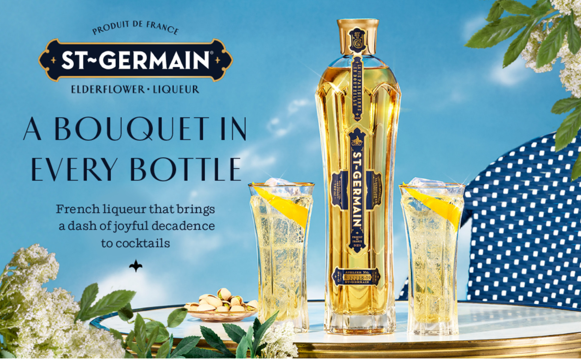 St Germain Elderflower Liqueur - 375 mL Bottle 
