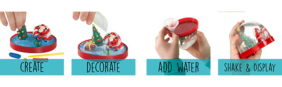 Creativity For Kids Make Your Own Holiday Snow Globe Craft for