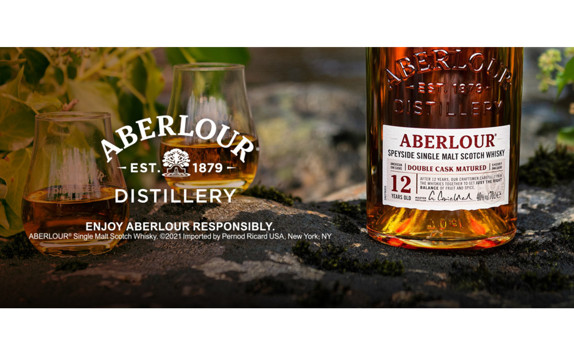 Aberlour Single Malt Scotch Whisky 12 Year Old Double Cask Matured