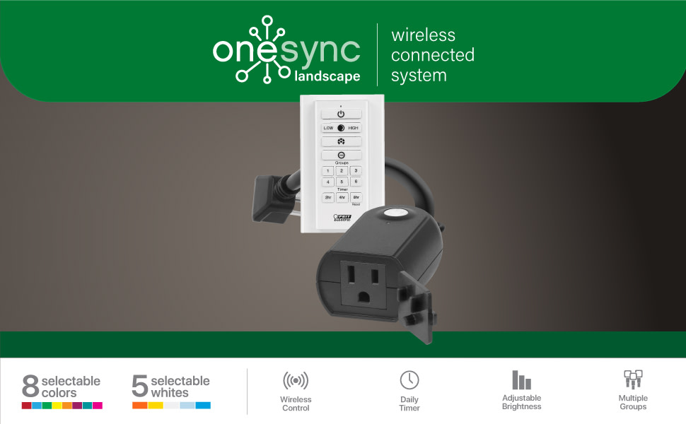 OneSync Landscape Handheld Remote Control