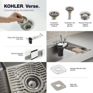 accessories to match faucet sink, kitchen faucets, kitchen sinks, and farmhouse sinks. 