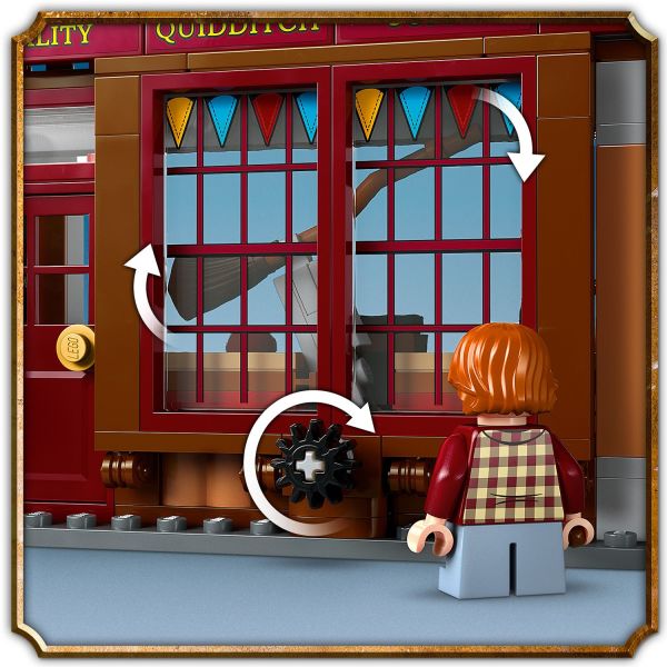 Recreate the magic of the Quality Quidditch Supplies store.