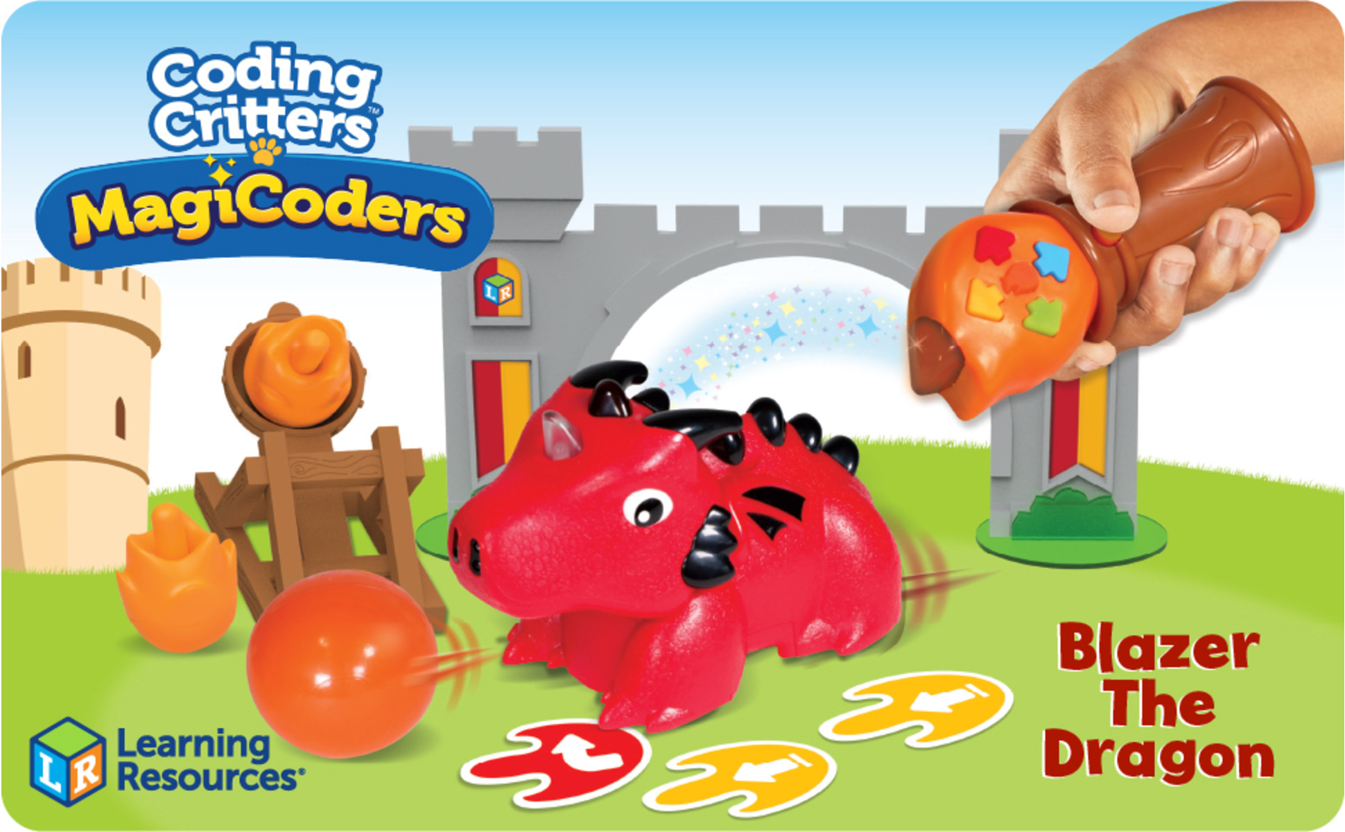 Tornado Toy Coding Critters MagiCoders Blazer The Dragon - Screen-Free ...