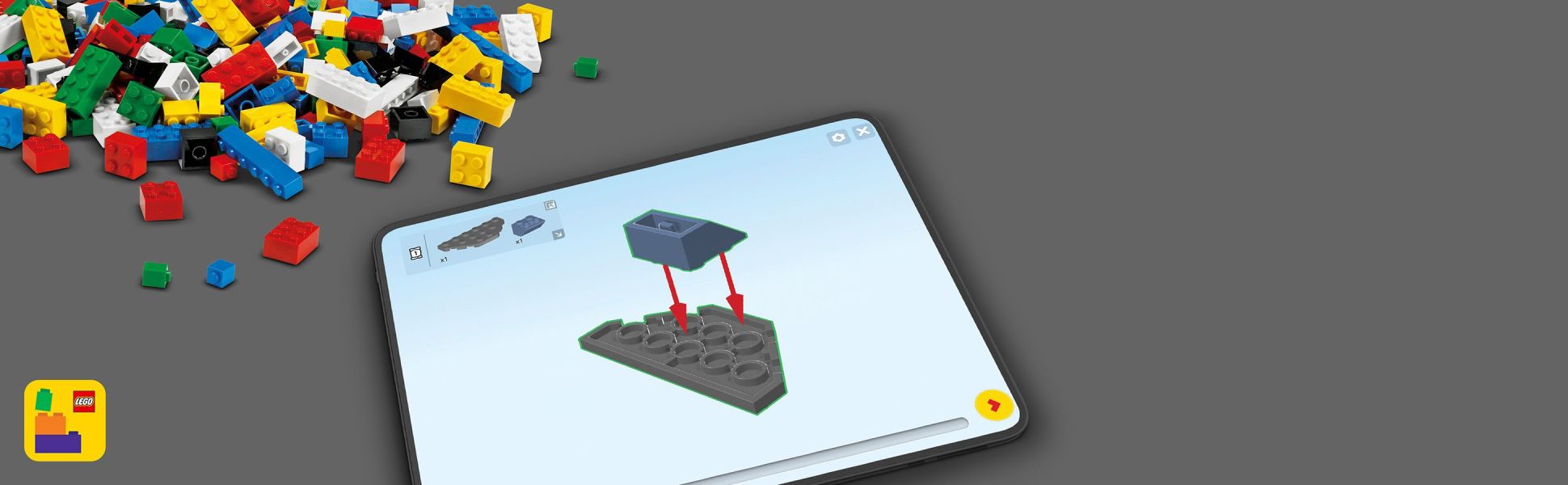 Builders can zoom in, rotate sets in 3D and track progress using the fun, intuitive LEGO Builder app.