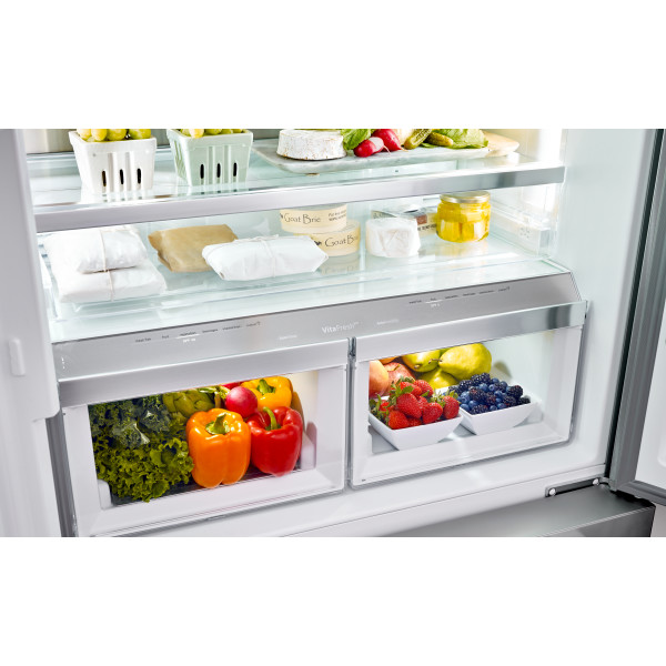 Bosch 800 Series 36 in. 20.8 cu. ft. Smart Counter Depth French