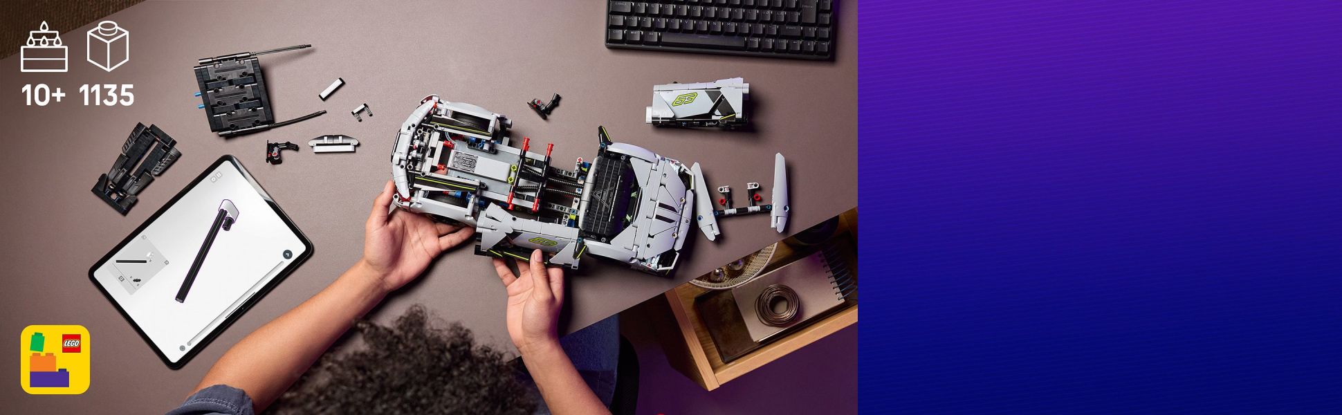 Builders can zoom in, rotate sets in 3D and track progress using the fun, intuitive LEGO Builder app.