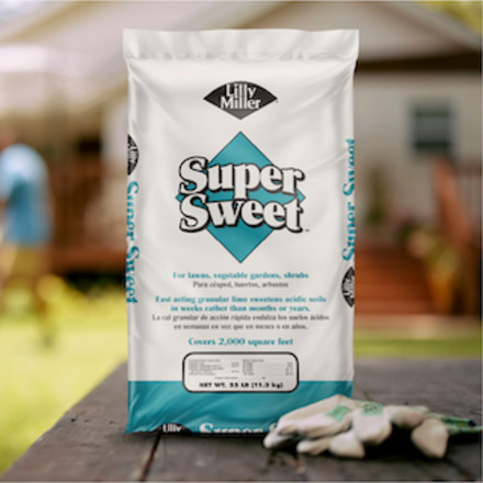 Lilly Miller Super Sweet 25 lb. Lime Soil Amendment for Lawns and Lilly Miller Super Sweet 25 lb. Lime Soil Amendment for Lawns and