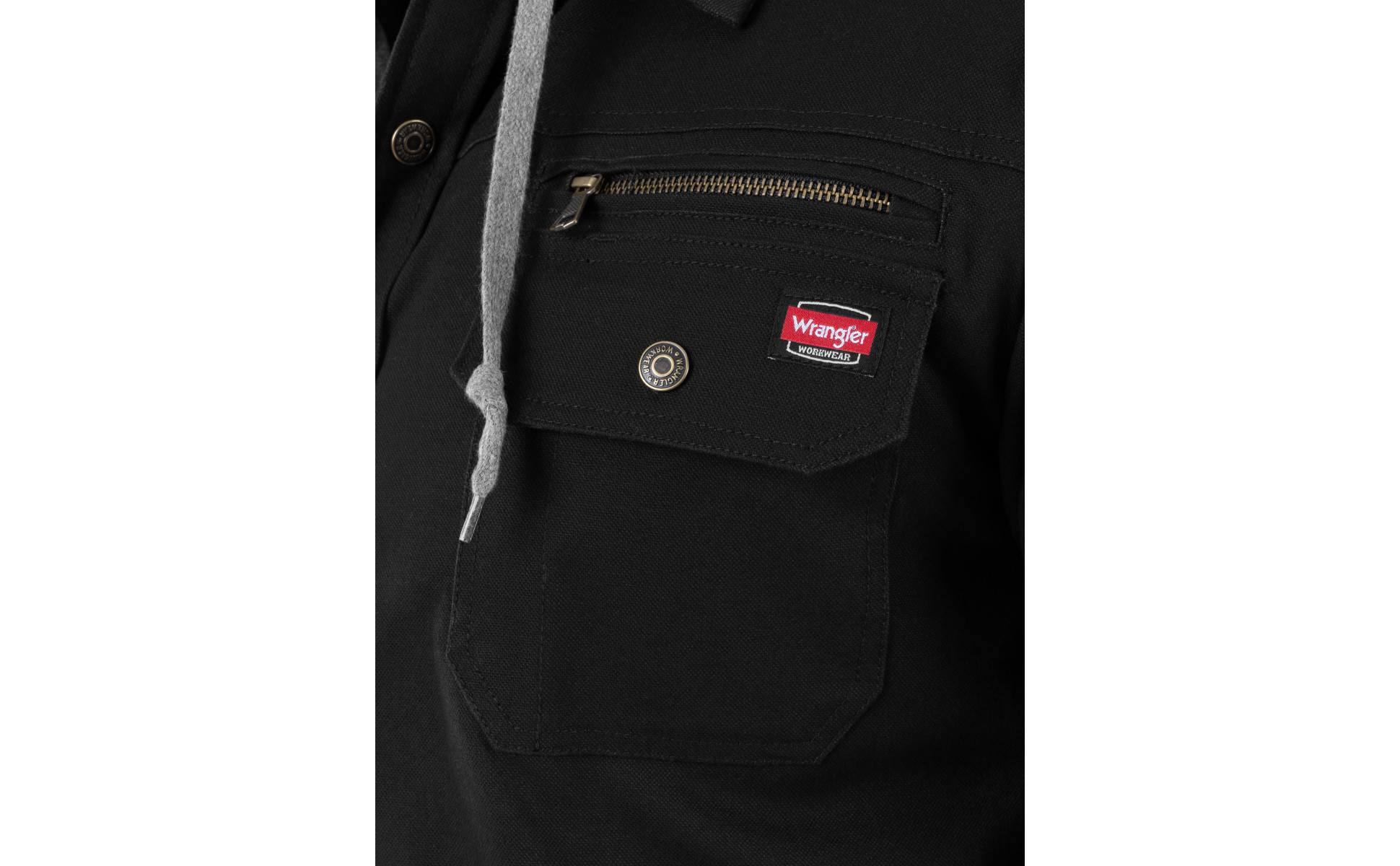 Wrangler Workwear Men's Quilted Lined Long Sleeve Shirt