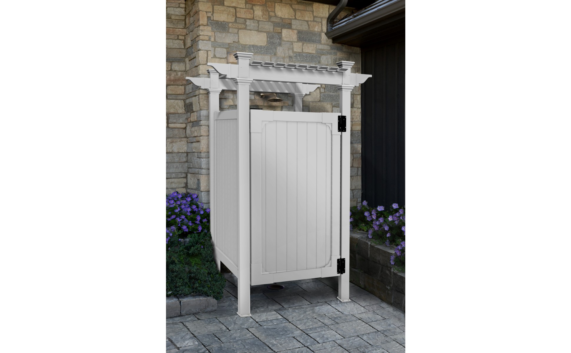Outdoor shower enclosure kit discount
