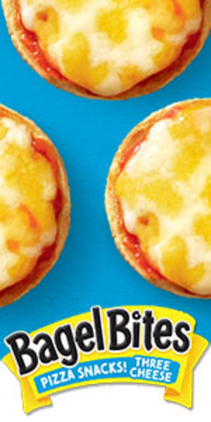 Bagel Bites Three Cheese Mini Pizza Bagel Frozen Snacks