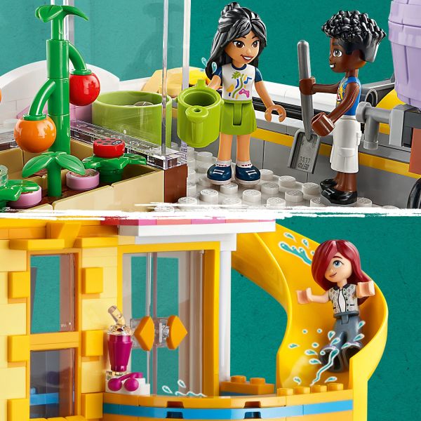 LEGO Friends Heartlake City Community Center 41748 Building Toy Set;  Creative Challenge for Ages 9+, includes 6 Mini-Dolls, a Pet Dog and Lots  of Accessories, a Fun Gift for Kids who Love