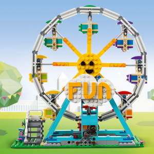 LEGO Creator 3in1 Ferris Wheel 31119 Building Toy with 5