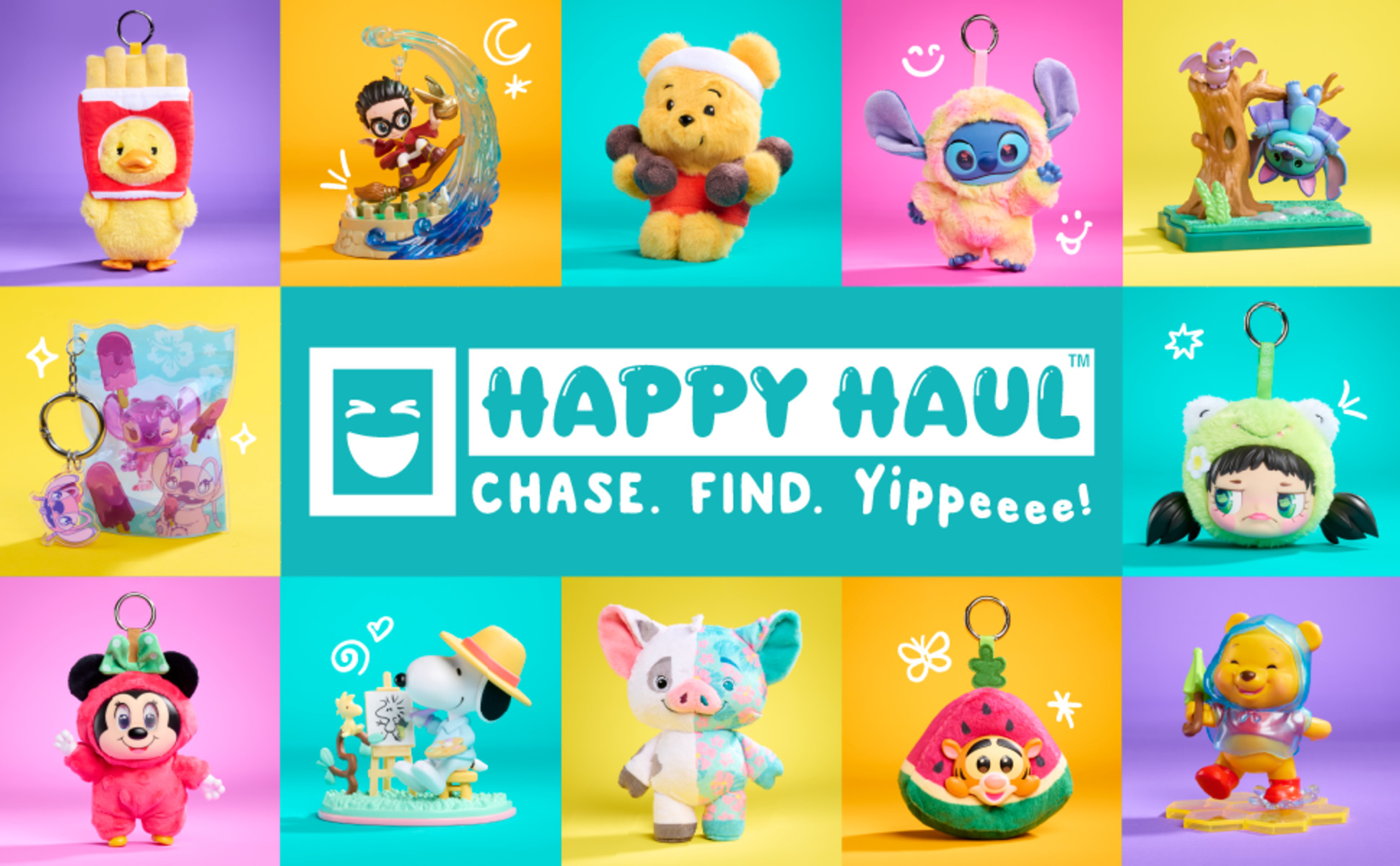HAPPY HAUL Disney Stitch Goes Wild Scene Setters Blind Box
