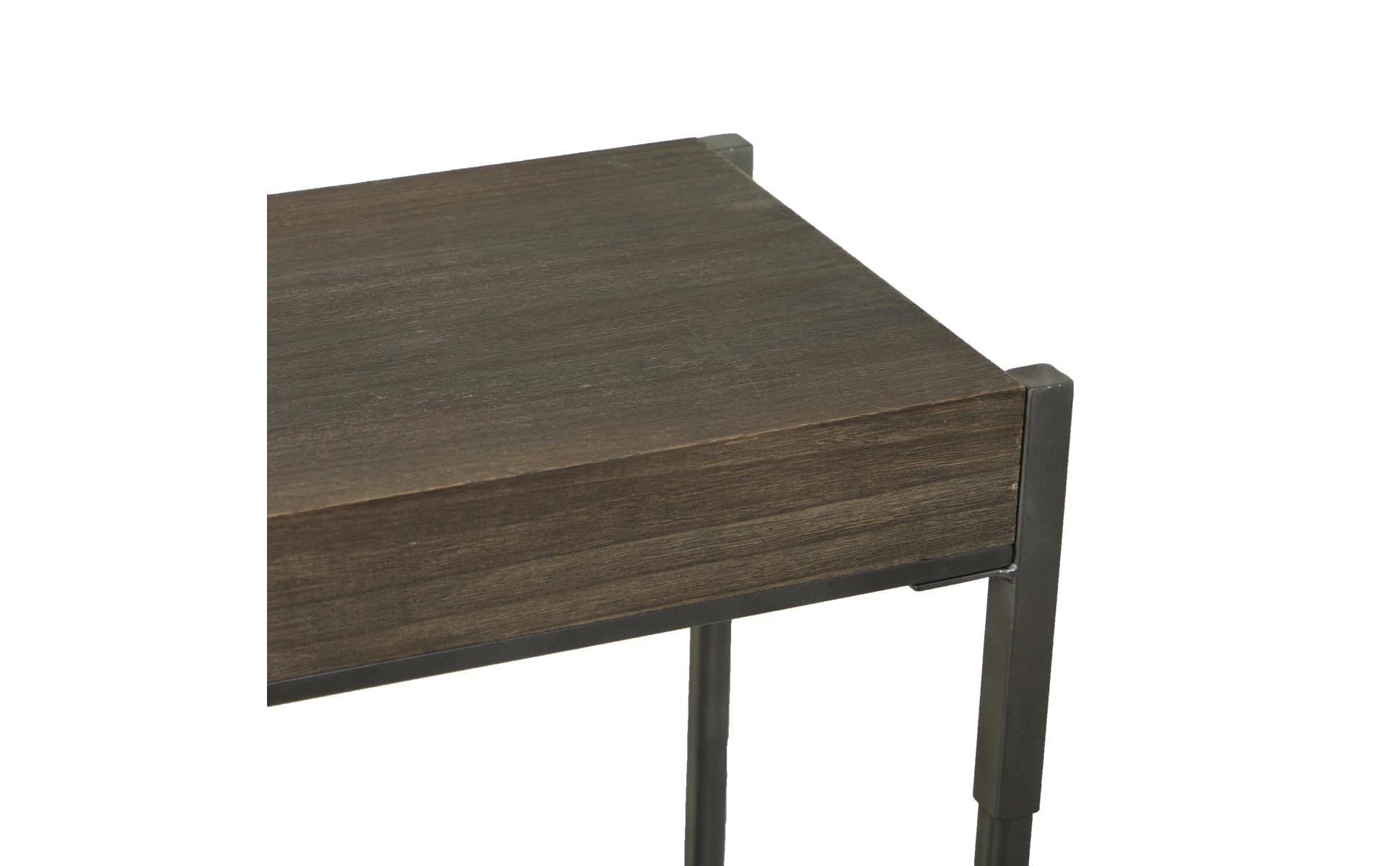 Grayson Lane Brown Matte Fir 1-Drawer Accent Chest