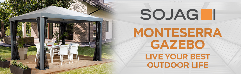 SOJAG Monteserra Gazebo - Live your best outdoor life