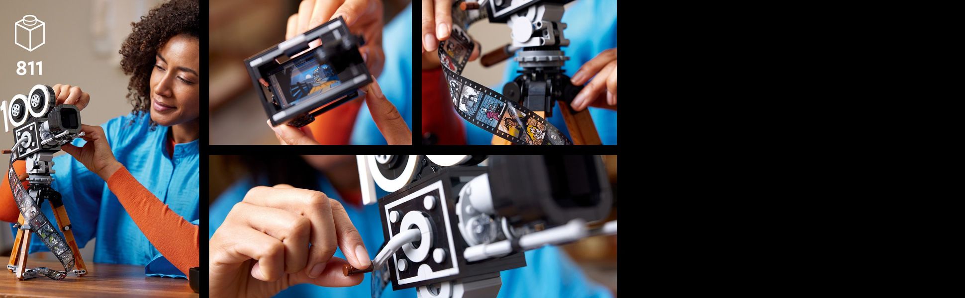 LEGO 43230 La caméra Hommage à Walt Disney - LEGO Disney - BricksDirec  Condition Nouveau.
