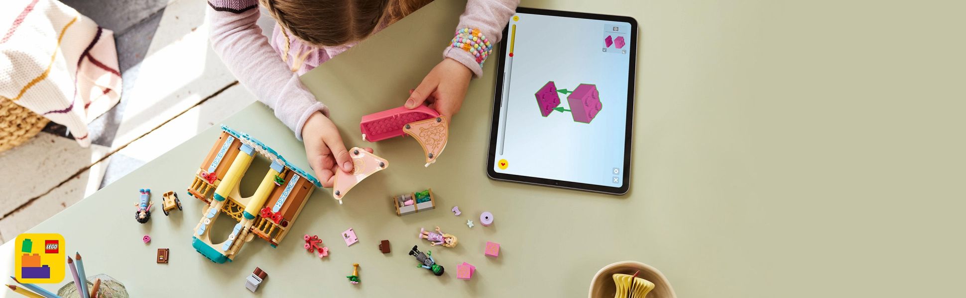 Builders can zoom in, rotate sets in 3D and track their progress using the fun, intuitive LEGO Builder app.