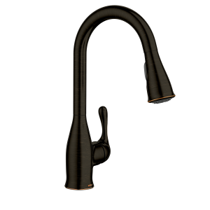 Moen Camerist One-Handle Low Arc Kitchen Faucet with Side Spray