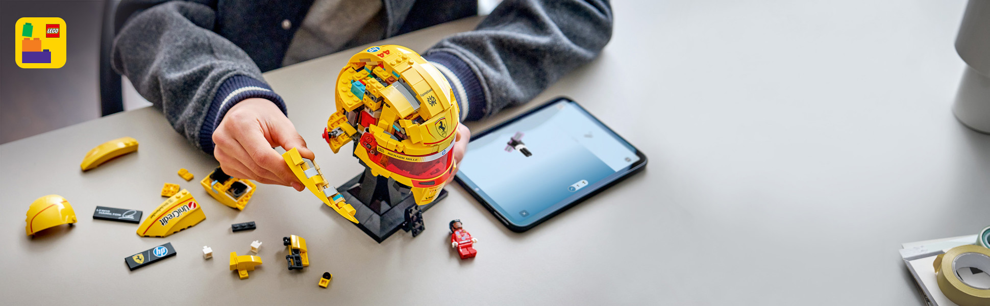 Builders can zoom in, rotate sets in 3D and track their progress using the fun, intuitive LEGO Builder app.