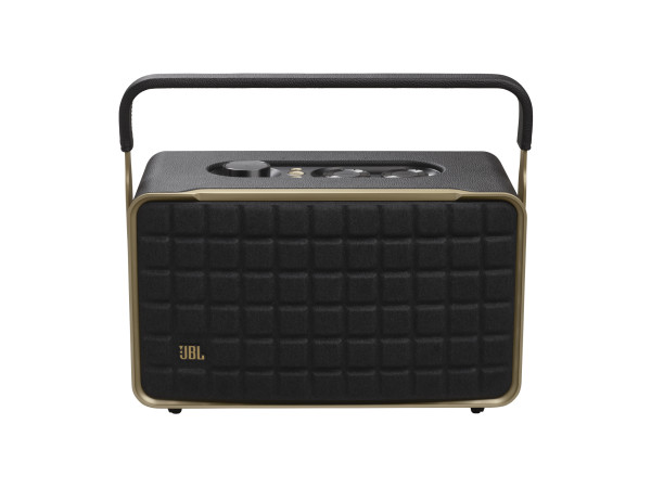 JBL Authentics 300 - Portable smart home speaker with Wi-Fi, Bluetooth and  voice assistants with retro design. - Black - Walmart.com