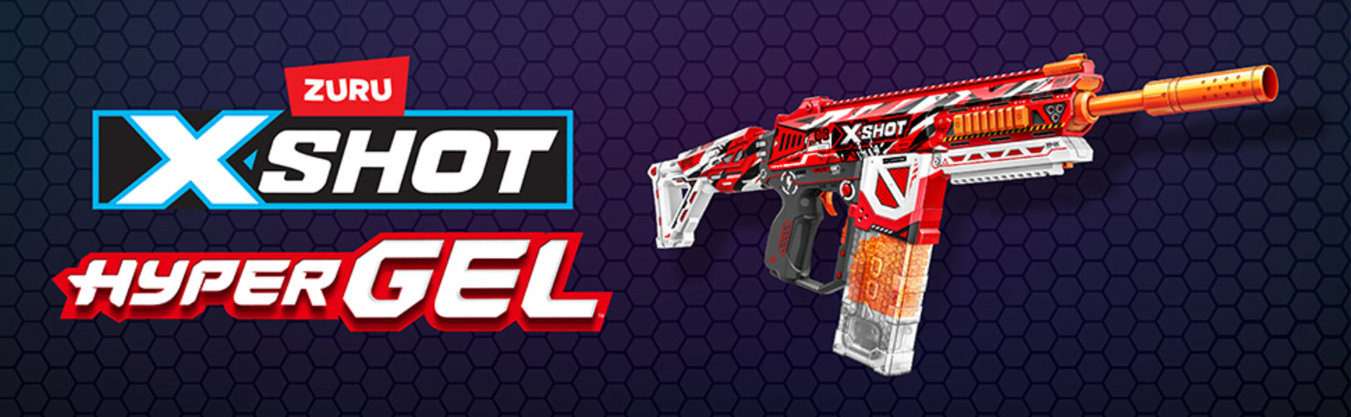 X-Shot HPG-700 Hyper Gel Fully Semi-Automatic Large Blaster, Ages 14+