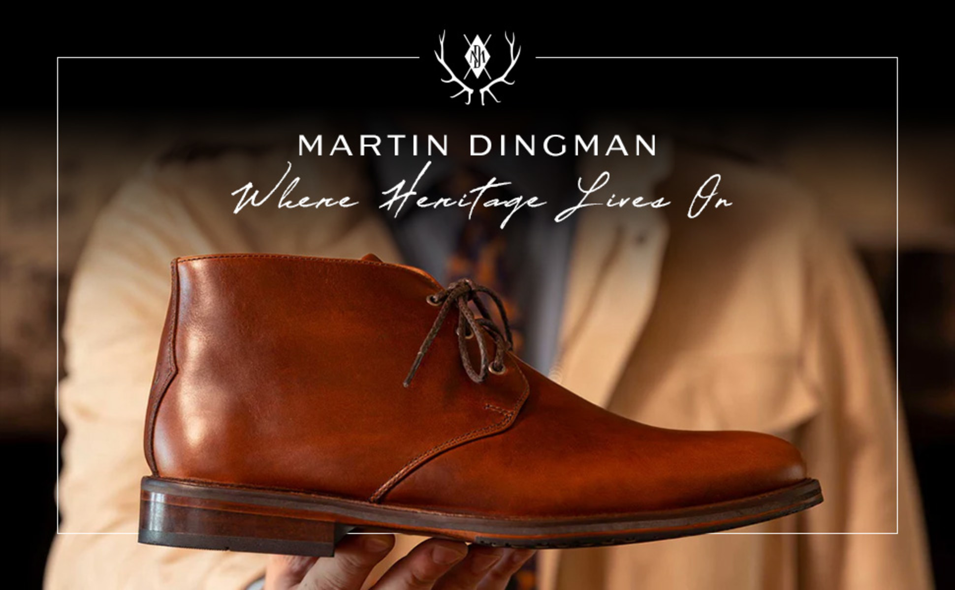 Old Row Oiled Saddle Leather Slippers - Cigar | Martin Dingman