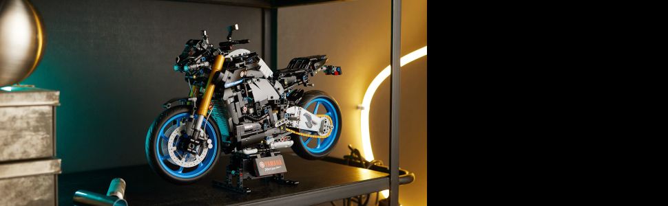 LEGO Technic Yamaha MT-10 SP 42159 Advanced Building Set for Adults, this  Iconic Motorcycle Model for Build and Display Makes a Great Gift for Fans  of Yamaha Vehicles or Motorcycle Collectibles 