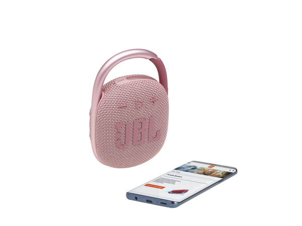 JBL JBLCLIP4PINKAM Portable Bluetooth Speaker, Pink - Walmart.com